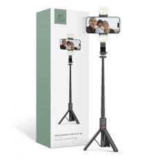 Tech-Protect - Tech-Protect Bluetooth Selfie Stick Tripod Med LED Light L05S - Svart