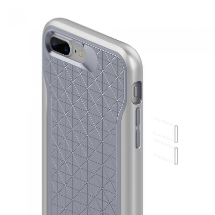 UTGATT4 - Caseology Apex Skal till iPhone 8 Plus / 7 Plus - Ocean Grey