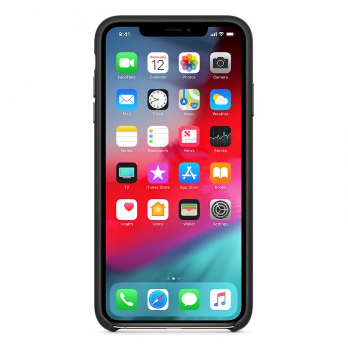 UTGATT4 - Apple Leather Case iPhone X/XS Max Black