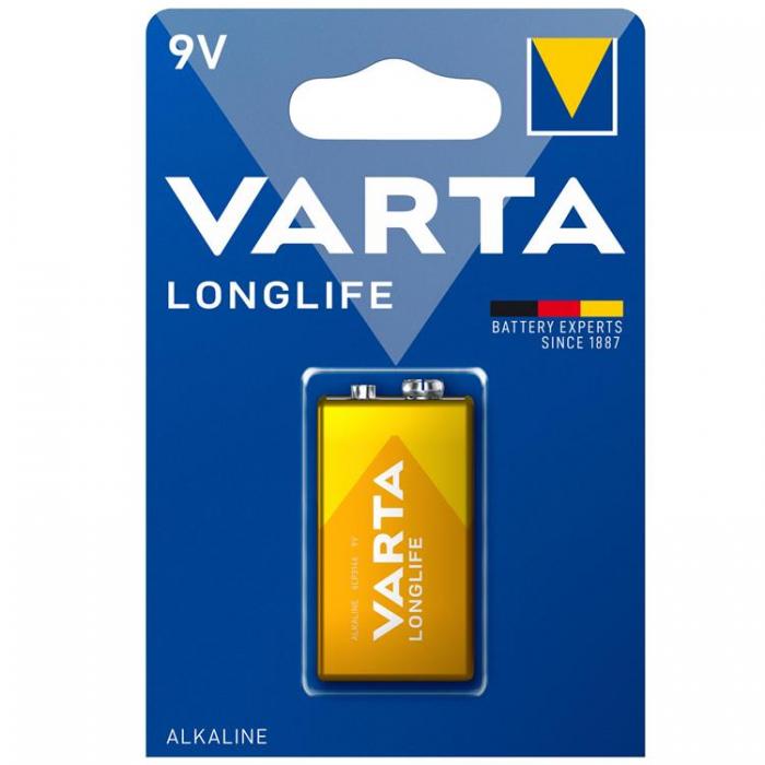UTGATT1 - Varta 1-pack Longlife Batteri 9V