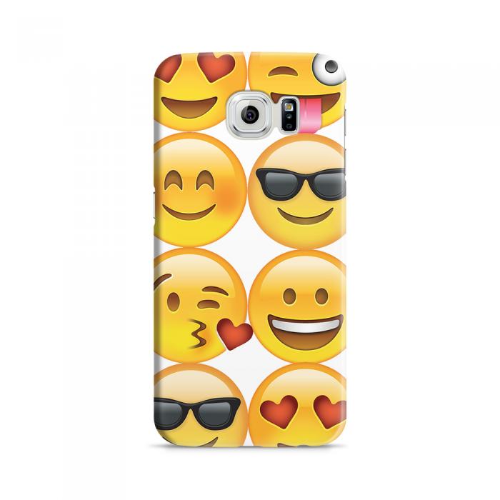UTGATT5 - Skal till Samsung Galaxy S6 - Emoji - Smileys