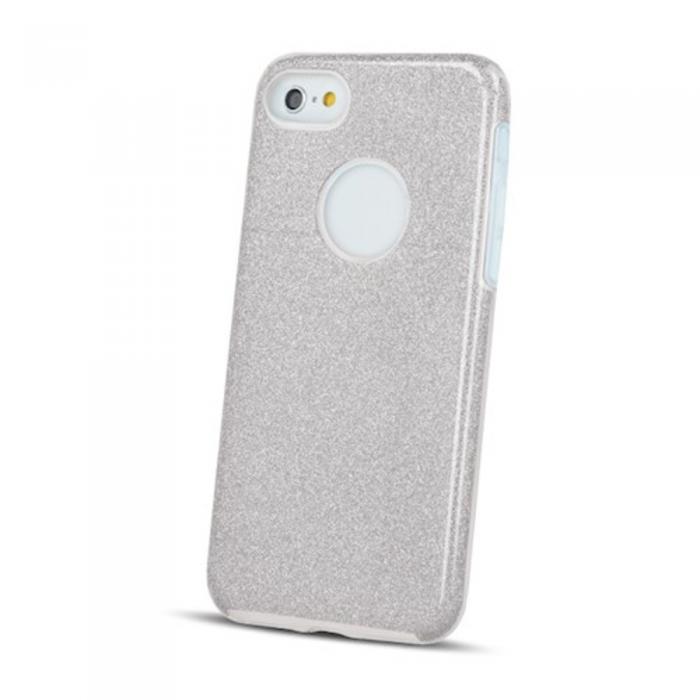 TelForceOne - Glitter Skal till iPhone 11 - Skyddande och Stilrent, Silver