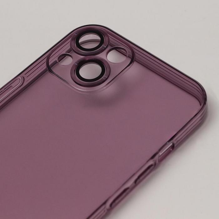 OEM - iPhone 12 Pro Skal Slim Color Plommon Skyddande