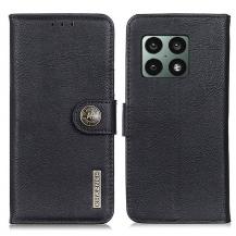KHAZNEH - KHAZNEH OnePlus 10 Pro 5G Plånboksfodral Magnetic Flip - Svart