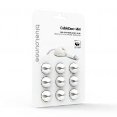 BlueLounge - Bluelounge CableDrop Mini, Självhäftande hållare för sladdar, 9-pack - Vit