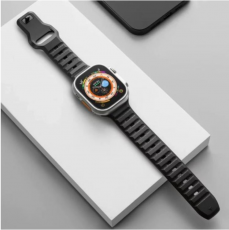 A-One Brand - Apple Watch 4/5/6/7/8/SE (38/40/41mm) Rugged Band Svart