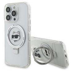 KARL LAGERFELD - KARL LAGERFELD iPhone 15 Pro Max Mobilskal MagSafe Ringställ Choupette