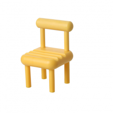 A-One Brand - Mobilhållare - Bord Chair - Gul