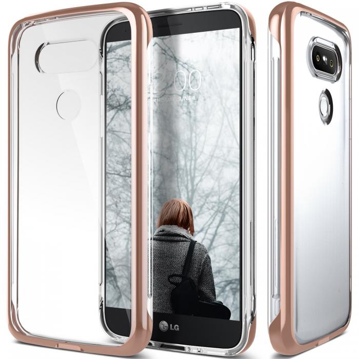 UTGATT5 - Caseology Skyfall Series Skal till LG G5 - Rose Gold
