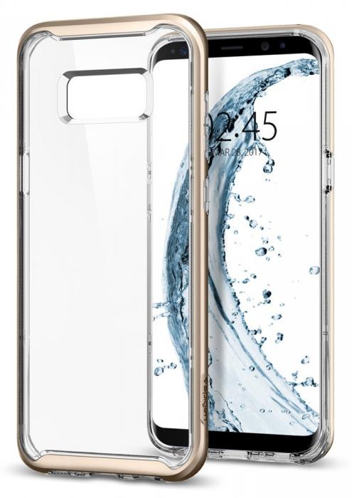UTGATT4 - SPIGEN Neo Hybrid Crystal Skal till Samsung Galaxy S8 - Gold