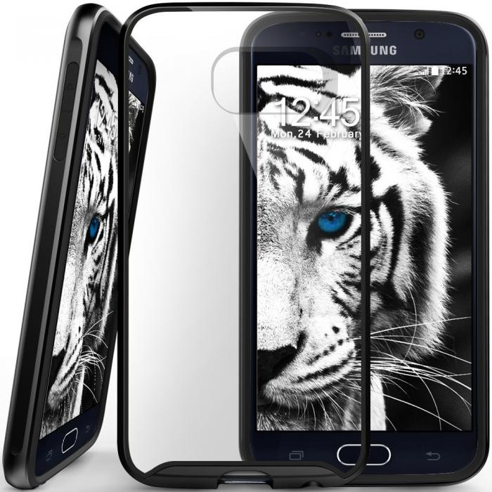 UTGATT5 - Caseology Waterfall Series BaksideSkal till Samsung Galaxy S6 - Svart
