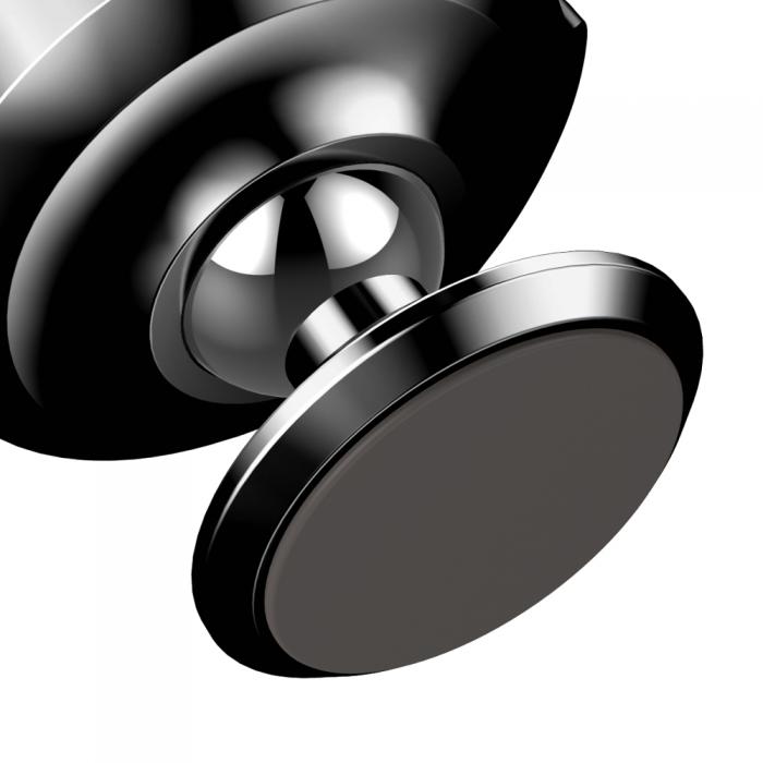 BASEUS - Baseus Small Ears Series Universal Magnetic Car Mount svart