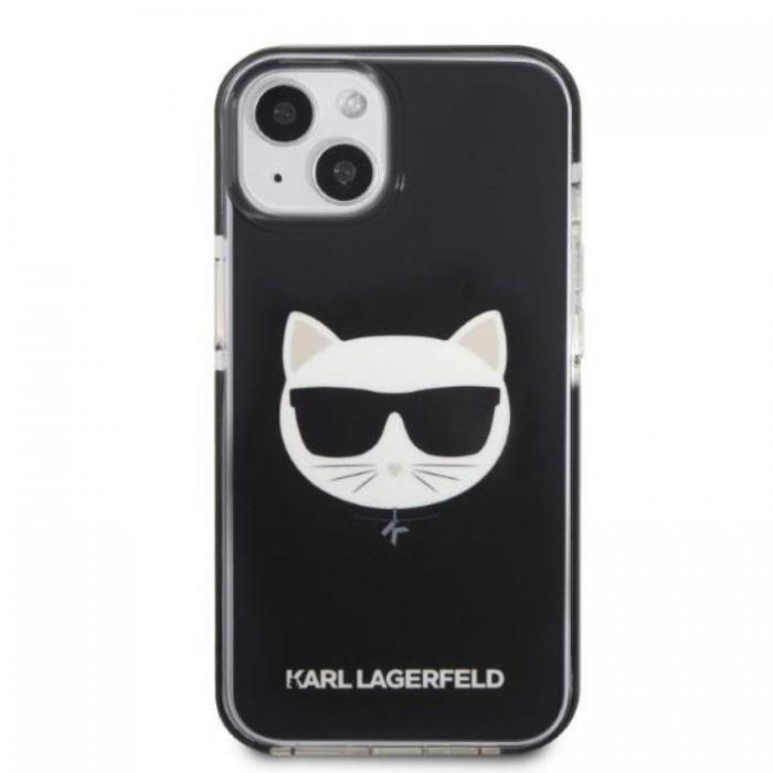 KARL LAGERFELD - Karl Lagerfeld iPhone 13 Skal Choupette Head - Svart