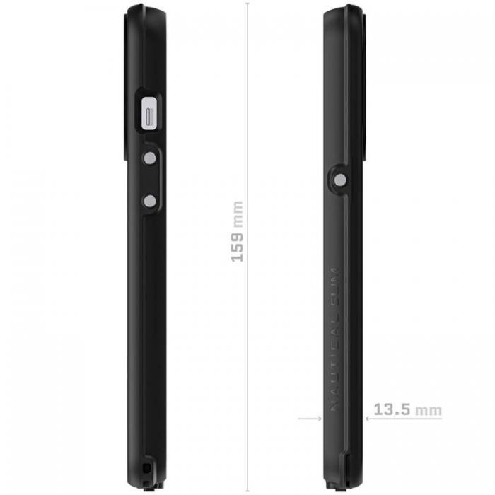 A-One Brand - Ghostek MagSafe Nautical Slim Skal iPhone 13 Pro - Svart