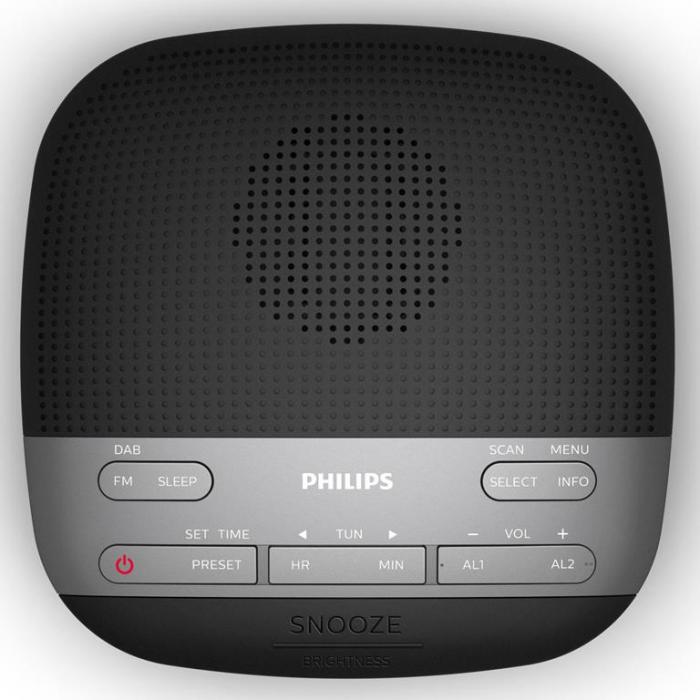 UTGATT5 - PHILIPS Digital DAB+/FM-klockradio Dubbla alarm
