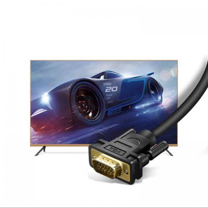 UTGATT5 - Ugreen Adapter Micro USB HDMI VGA Kabel 1.5m - Svart