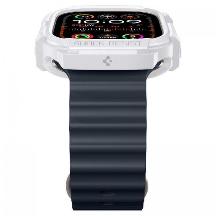 Spigen - Spigen Apple Watch Ultra 1/2 (49mm) Skal Rugged Armor - Vit