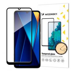 Wozinsky - Wozinsky Xiaomi Poco C65/Redmi 13C Härdat Glas Skärmskydd - Svart