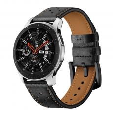 Tech-Protect - Tech-Protect Läder Samsung Galaxy Watch 46Mm Svart