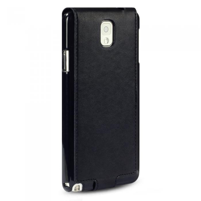 UTGATT4 - Flip Mobilvska/Fodral till Samsung Galaxy Note 3 N9000 - Svart