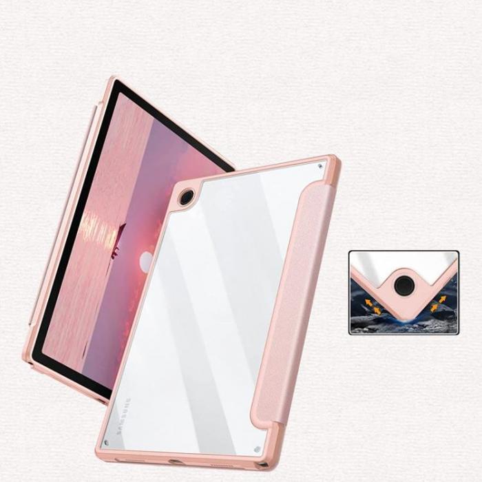 UTGATT1 - Galaxy Tab A8 10.5 Fodral Hybrid Smart - Rosa