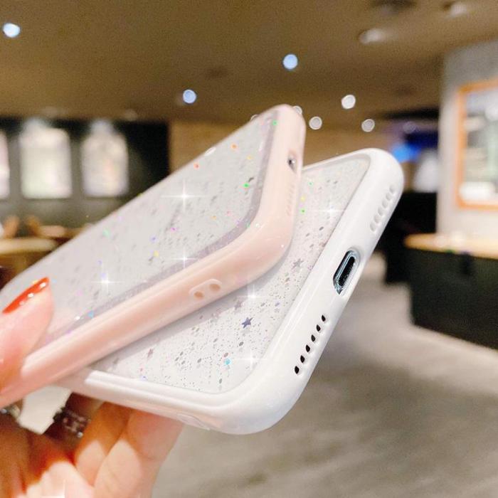 A-One Brand - Bling Star Skal till iPhone X/Xs - Rosa
