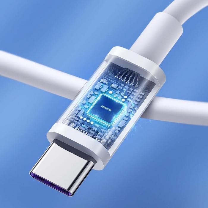 UTGATT4 - Joyroom fast charging USB - USB-C cable 5 A 45 W 1 m Vit