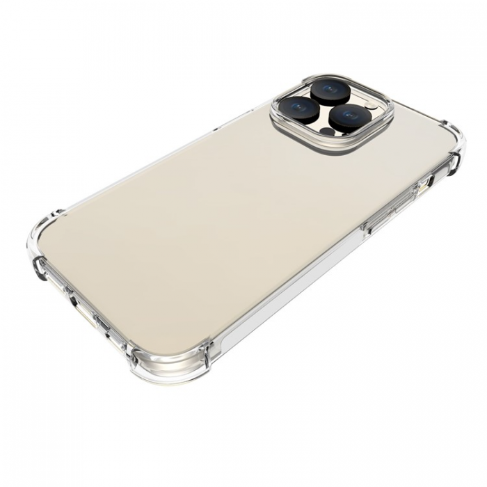 A-One Brand - iPhone 15 Pro Mobilskal Shockproof TPU - Transparent