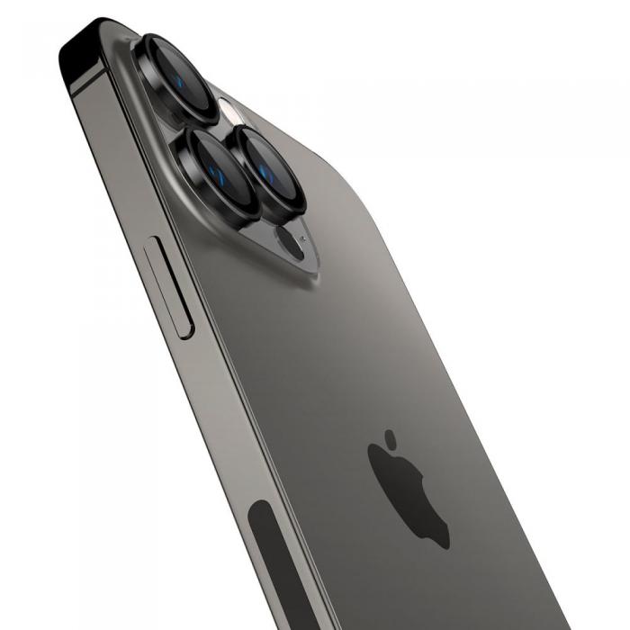 Spigen - Spigen [2-PACK] iPhone 14 Pro/14 Pro Max Kameralinsskydd i Hrdat Glas