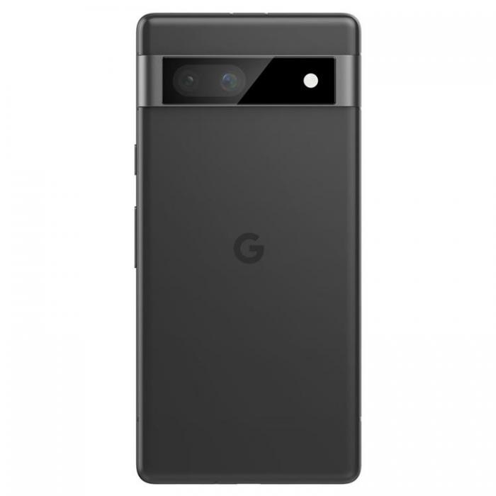 Spigen - Spigen Google Pixel 7A Kameralinsskydd i Hrdat glas - Svart