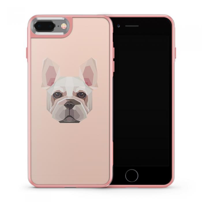UTGATT5 - Fashion mobilskal till Apple iPhone 8 Plus - French Bulldog
