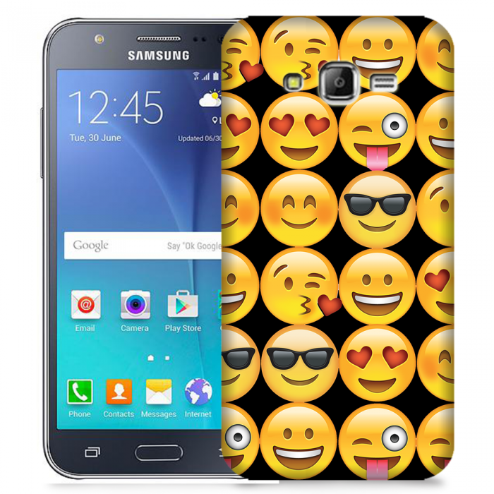 UTGATT5 - Skal till Samsung Galaxy J5 (2015) - Emoji - Smileys