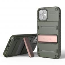 VERUS - VRS DESIGN Damda QuickStand Skal iPhone 12 Mini - Bronze Grön