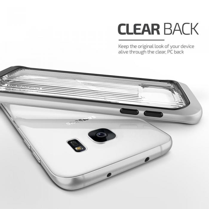 VERUS - Verus Triple Mixx Skal till Samsung Galaxy S7 Edge - Silver