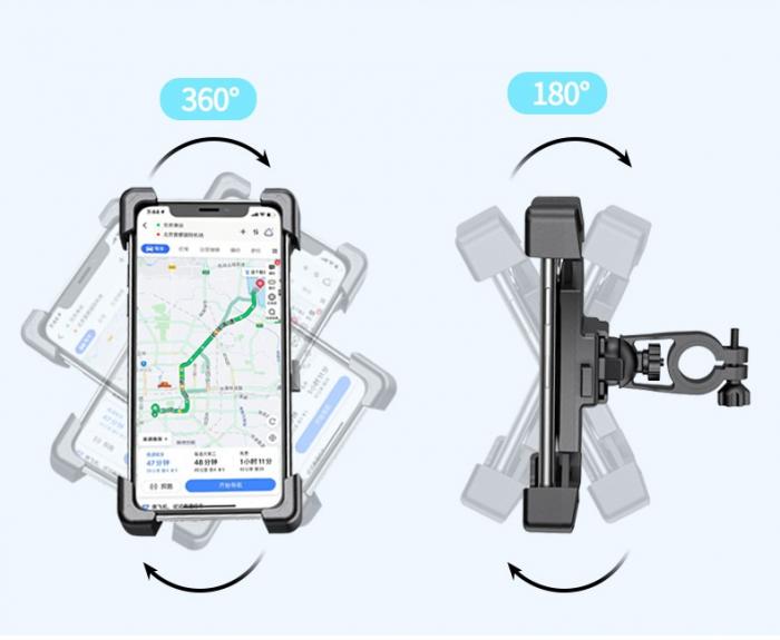 A-One Brand - Universal Roterande Mobilhllare fr Cykel