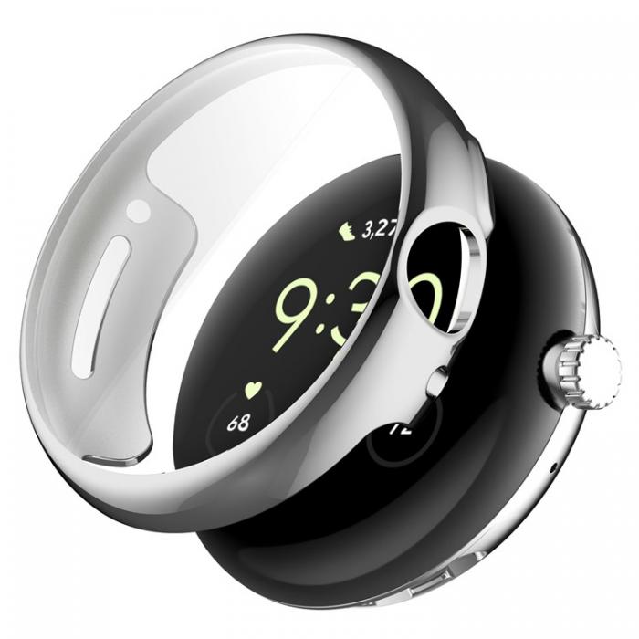 A-One Brand - Google Pixel Watch Skal Electroplating TPU - Silver