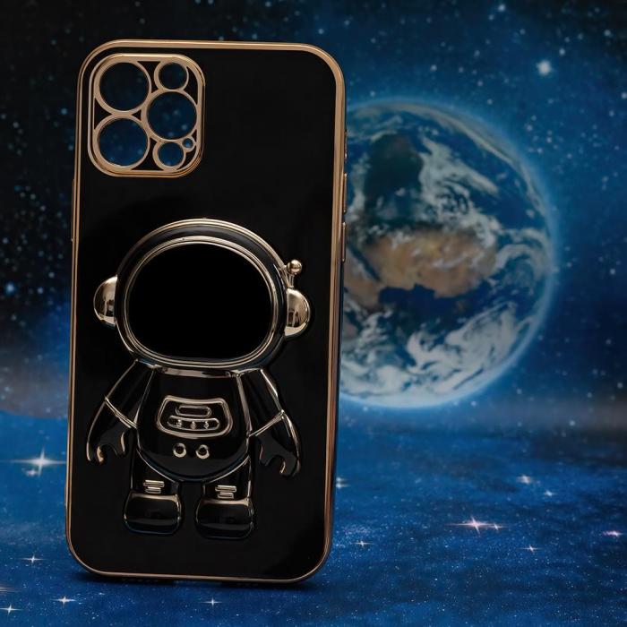 OEM - iPhone 13 Skal Astronaut Svart Skyddande Mobilhlje