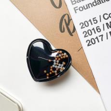 A-One Brand - Heart Beads Popup Hållare - Svart
