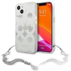 Guess - Guess Peony Chain Collection Skal iPhone 13 Mini - Silver