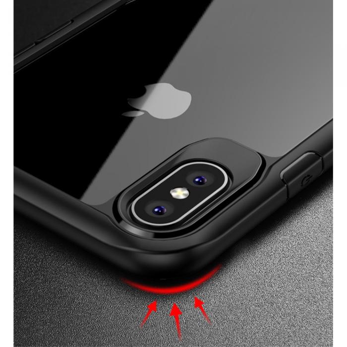 UTGATT4 - iPaky Anti-Drop Skal till Apple iPhone X - Rd