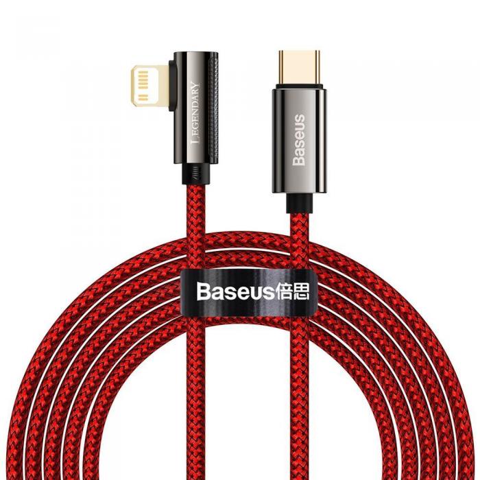 UTGATT5 - Baseus Lightning Kabel USB-C 20W 2m - Rd