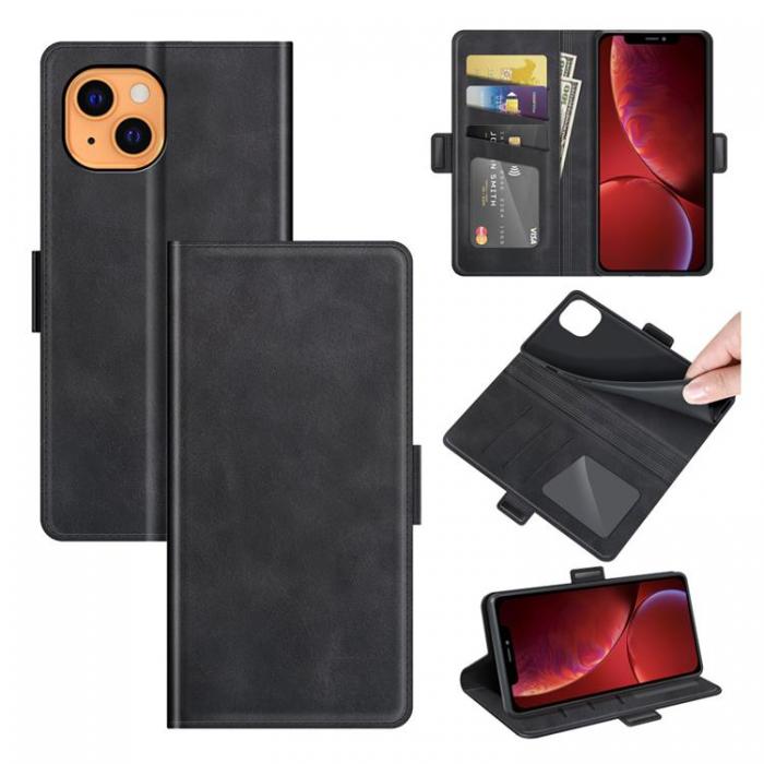 OEM - Flip Plnboksfodral till iPhone 13 mini - Svart