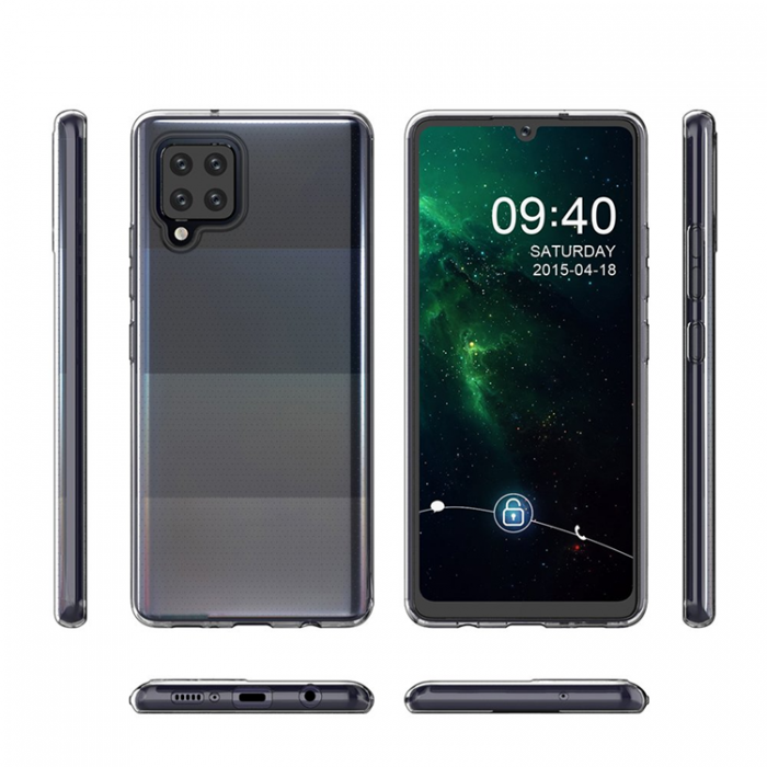 A-One Brand - Galaxy A12 (2020/2021)/M12 Mobilskal Ultra Clear 0.5mm