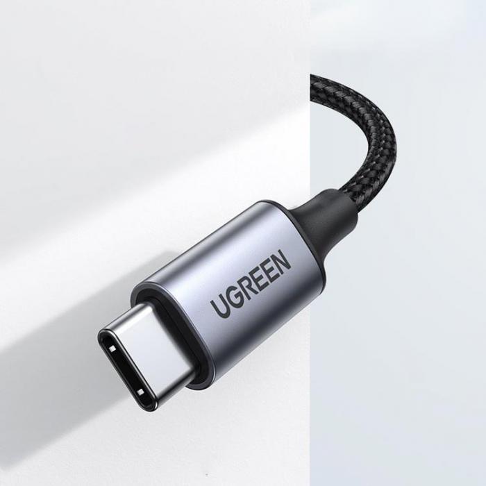Ugreen - Ugreen Audio 3.5 mm Mini jack Typ-C Kabel 1m - Svart