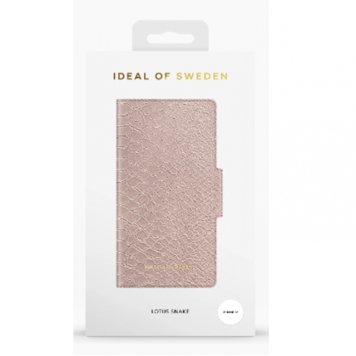 UTGATT1 - Ideal of Sweden iPhone 13 Plnboksfodral Atelier - Lotus Snake