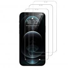 A-One Brand - [3-PACK] Härdat glas iPhone 11 Pro / iPhone XS Skärmskydd - Clear
