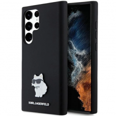 KARL LAGERFELD - Karl Lagerfeld Galaxy S23 Ultra Mobilskal Silikon Choupette