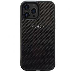 Audi - Audi iPhone 13 Pro Max Mobilskal Carbon Fiber - Svart