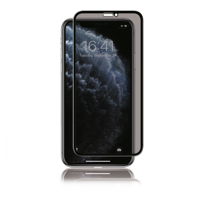 UTGATT1 - Panzer - Full-Fit Privacy Glass 2-way till iPhone X/XS/11 Pro