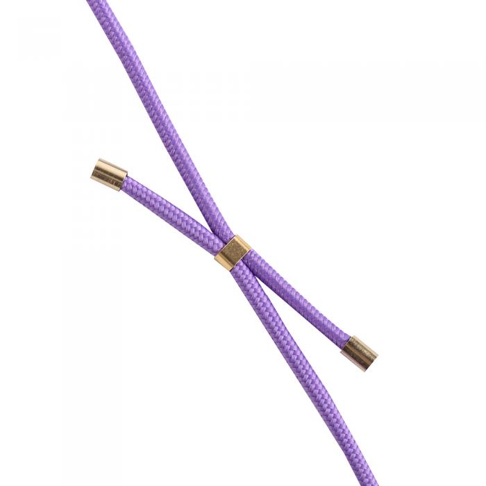 UTGATT1 - Boom iPhone 13 Pro skal med mobilhalsband- Rope Purple